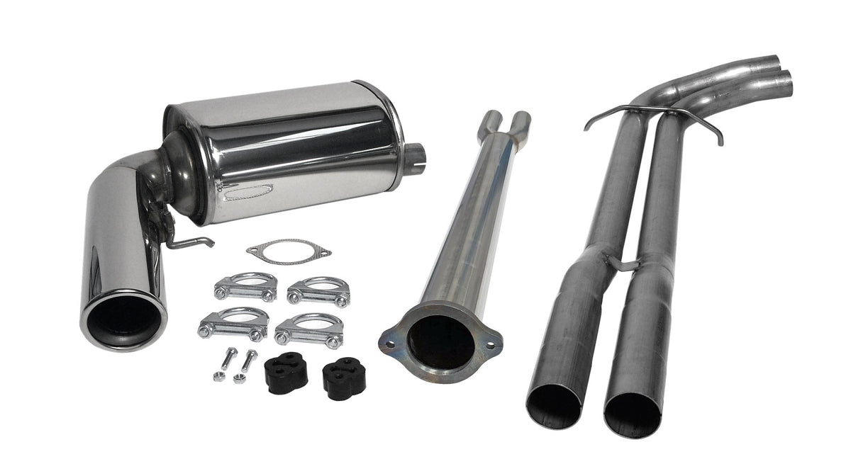Jetex 2B-H3R / 2B-H3TR Cat Back Exhaust System for Volvo S60 AWD Turbo - 3