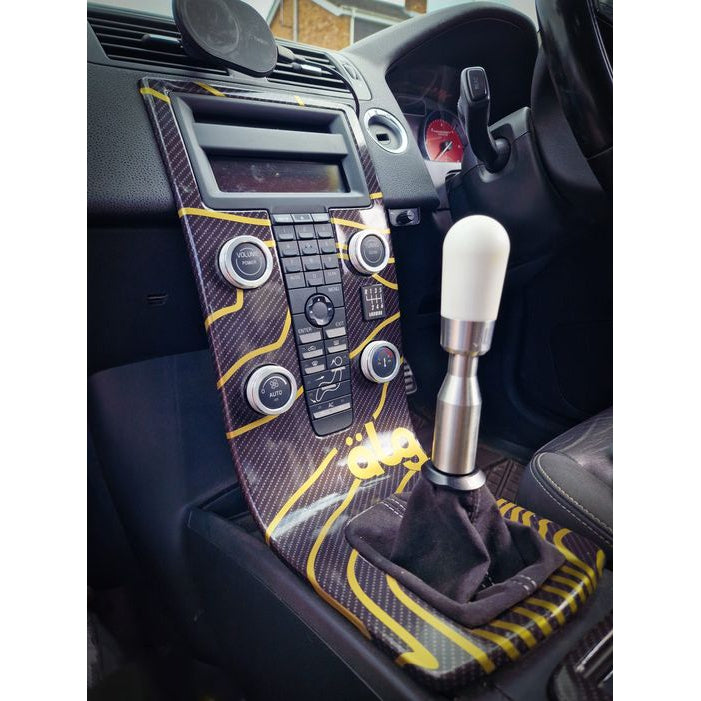 Volvo P1 Manual Gearstick Gaitor Leather & Alcantara Replacement with Frame