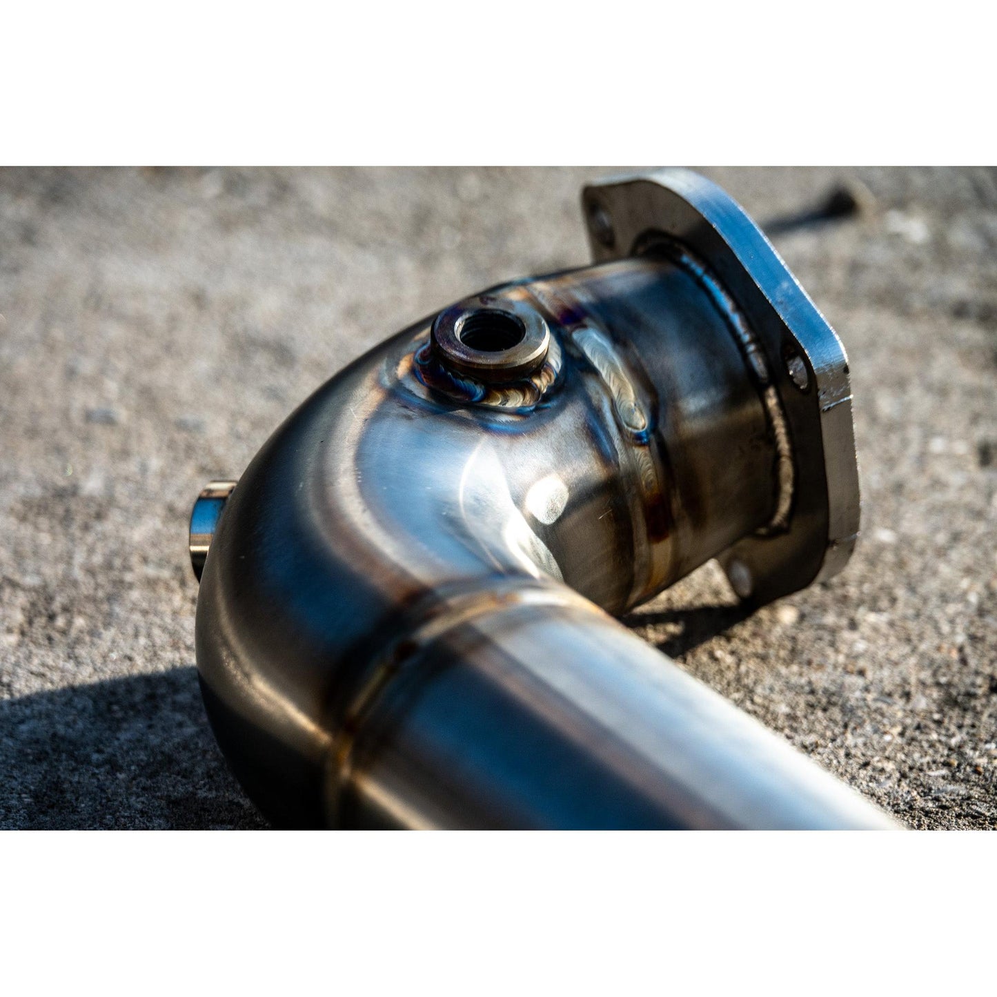 D5 3" Stainless Steel Downpipe & DPF Delete – (Manual)