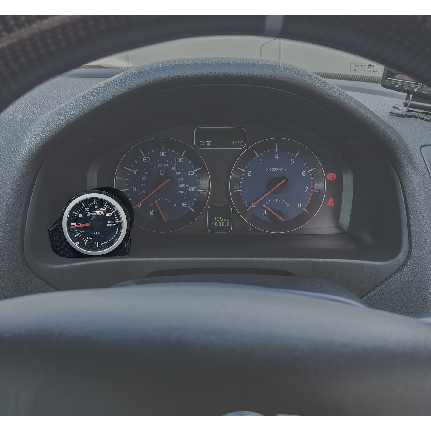 P1 Dash Cluster Boost Gauge Pod