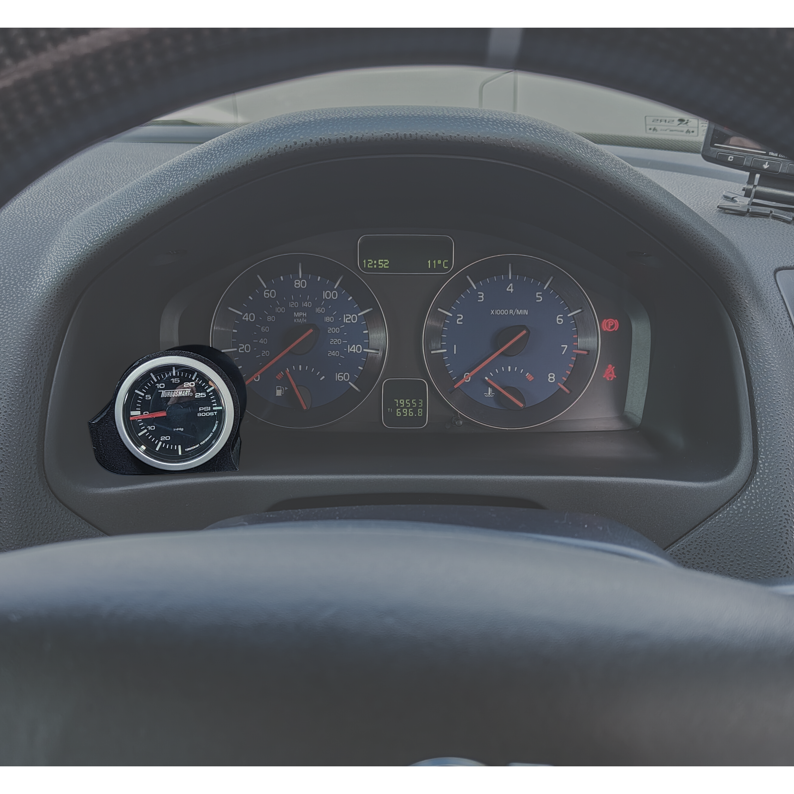P1 Dash Cluster Boost Gauge Pod