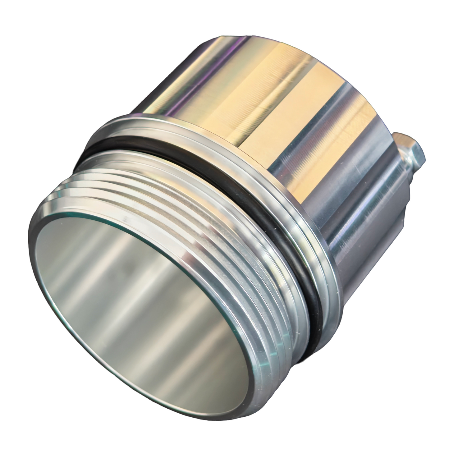 Billet Oil Filter Cap with Dual 1/8NPT Sensor Ports – Fits Volvo T5 & Mk2 Focus ST/RS