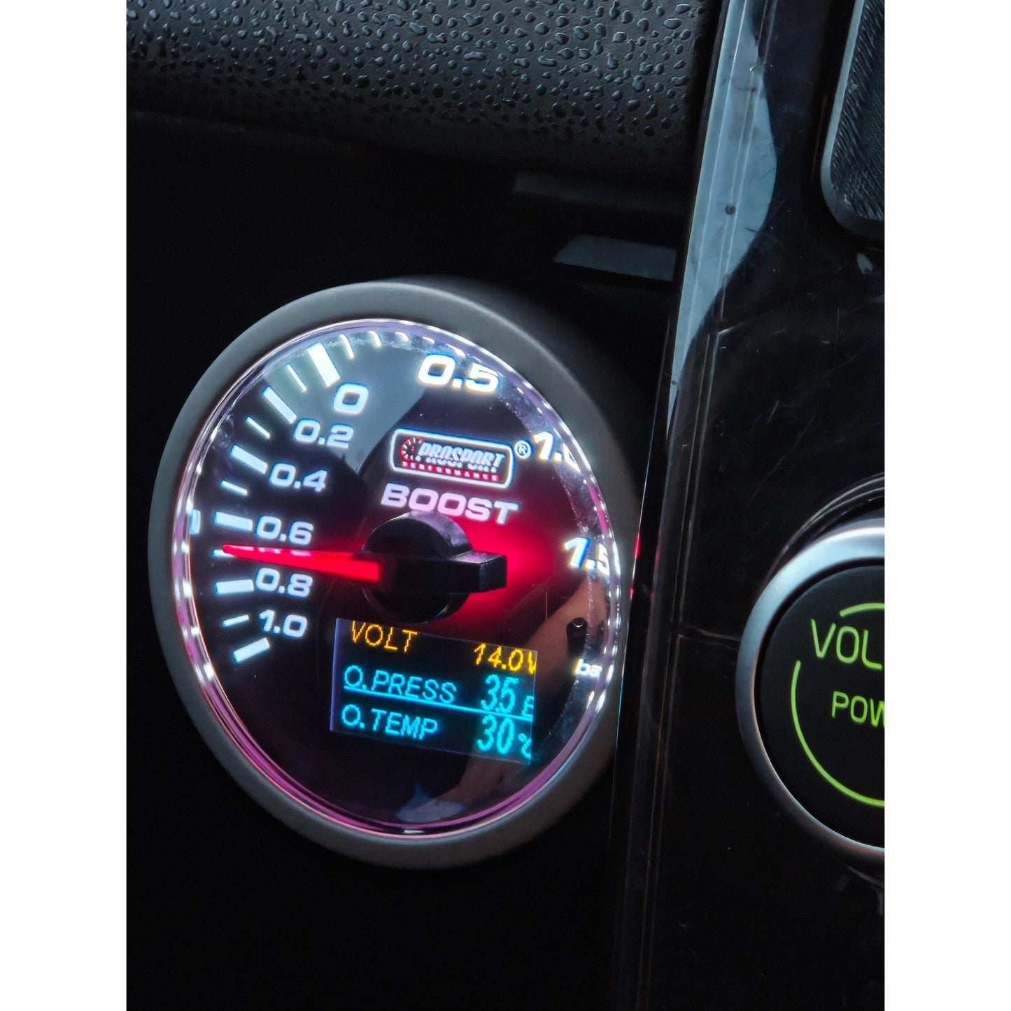 T5 Boost, Oil Pressure & Temperature 4-in-1 Gauge Kit – Volvo P1 T5 & Focus ST/RS