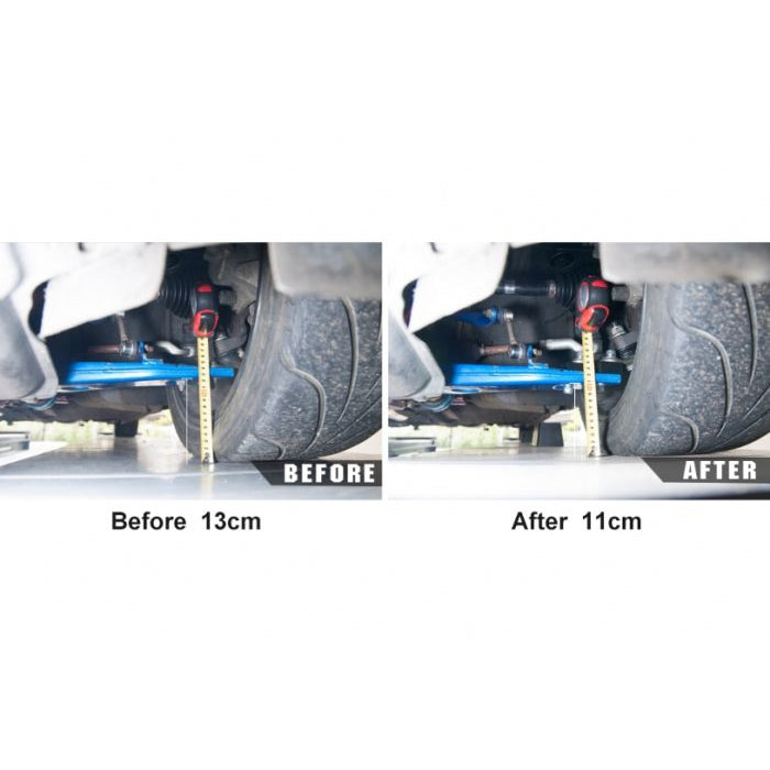 Hardrace Front Geometry Correction Spacer Set – Fits Ford & Volvo Models