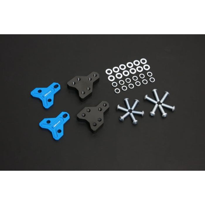 Hardrace Front Geometry Correction Spacer Set – Fits Ford & Volvo Models