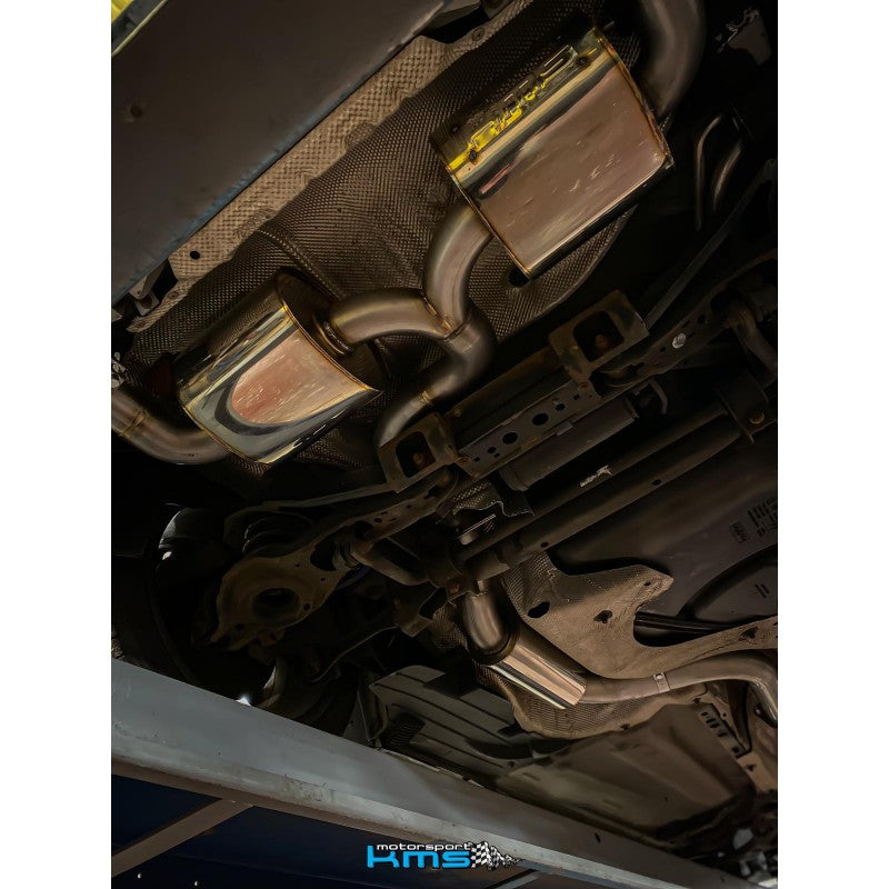 KMS Firestorm Exhaust System - Volvo C30 Pre-Facelift