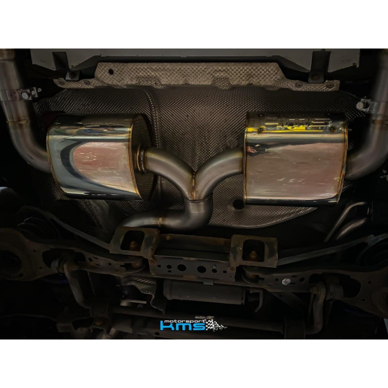 KMS Firestorm Exhaust System - Volvo C30 Pre-Facelift