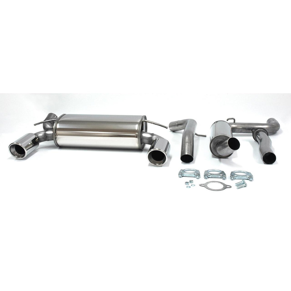 Jetex 19-HDR / 19-HDTR Cat Back Exhaust System for Volvo C30 Facelift T5 - 1