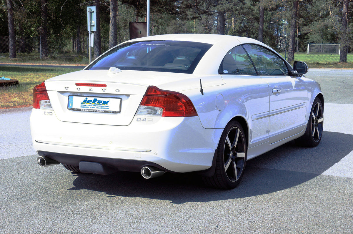 Jetex 19-HGR Cat Back Exhaust System for Volvo C70 Mk2 Diesel - 2