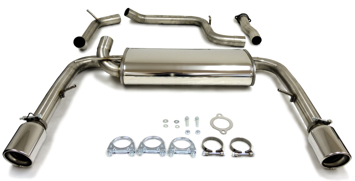 Jetex 19-HGR Cat Back Exhaust System for Volvo C70 Mk2 Diesel - 1