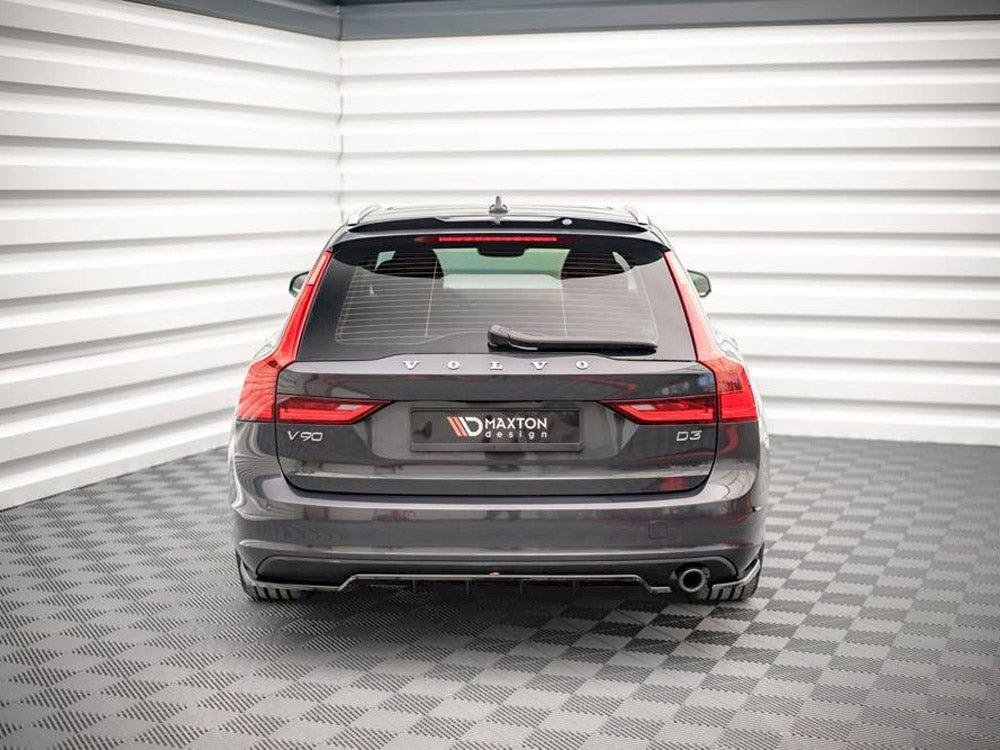 Maxton Design Spoiler Cap for Volvo V90 (VO-V90-2-CAP1G) - 2