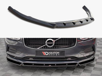 Maxton Design Front Splitter V2 for Volvo V90 / S90 (VO-V90-2-FD2G) - 1