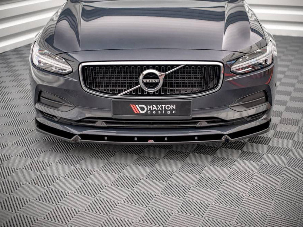 Maxton Design Front Splitter V2 for Volvo V90 / S90 (VO-V90-2-FD2G) - 2