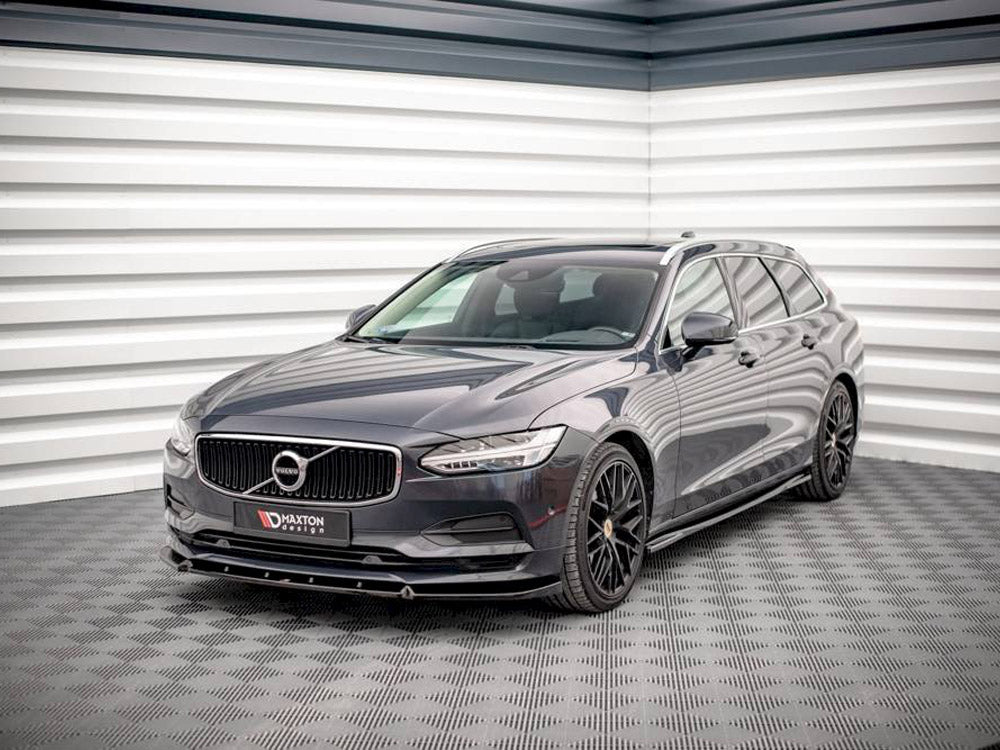 Maxton Design Front Splitter V2 for Volvo V90 / S90 (VO-V90-2-FD2G) - 3