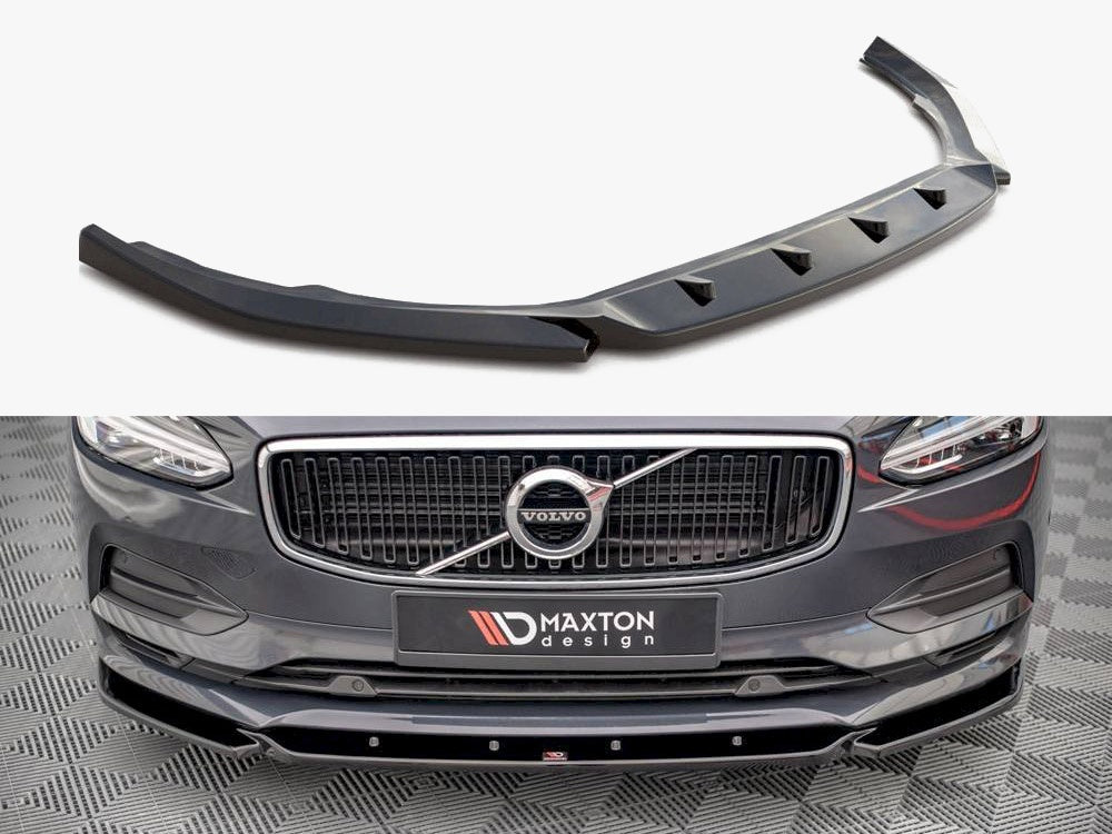 Maxton Design Front Splitter V1 for Volvo V90 / S90 (VO-V90-2-FD1G) - 1
