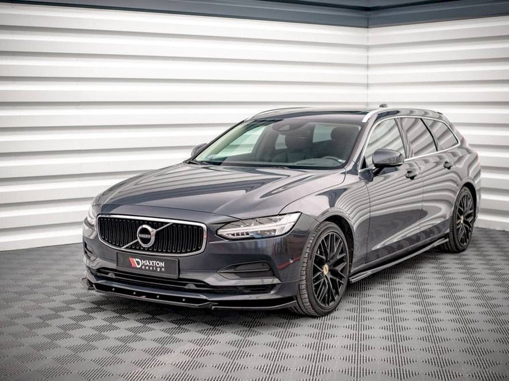 Maxton Design Front Splitter V1 for Volvo V90 / S90 (VO-V90-2-FD1G) - 3