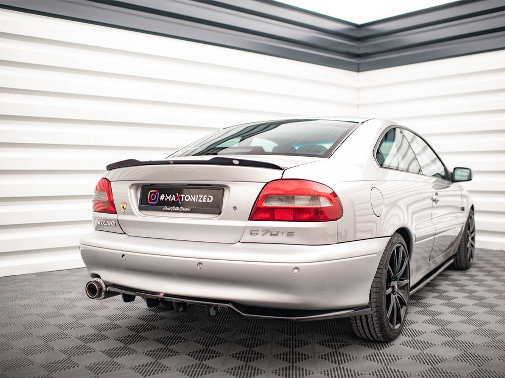 Maxton Design Central Rear Diffuser (Vertical Bars) for Volvo C70 Mk1 (VO-C70-1-RSD1G+RD1G) - 2