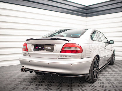 Maxton Design Central Rear Diffuser (Vertical Bars) for Volvo C70 Mk1 (VO-C70-1-RSD1G+RD1G) - 2