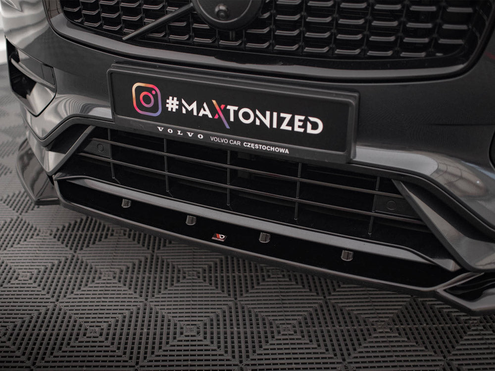 Maxton Design Front Splitter V1 for Volvo XC90 Mk2 R-Design Facelift (VO-XC90-2F-RDESIGN-FD1G) - 4