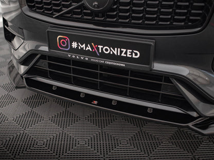 Maxton Design Front Splitter V1 for Volvo XC90 Mk2 R-Design Facelift (VO-XC90-2F-RDESIGN-FD1G) - 4