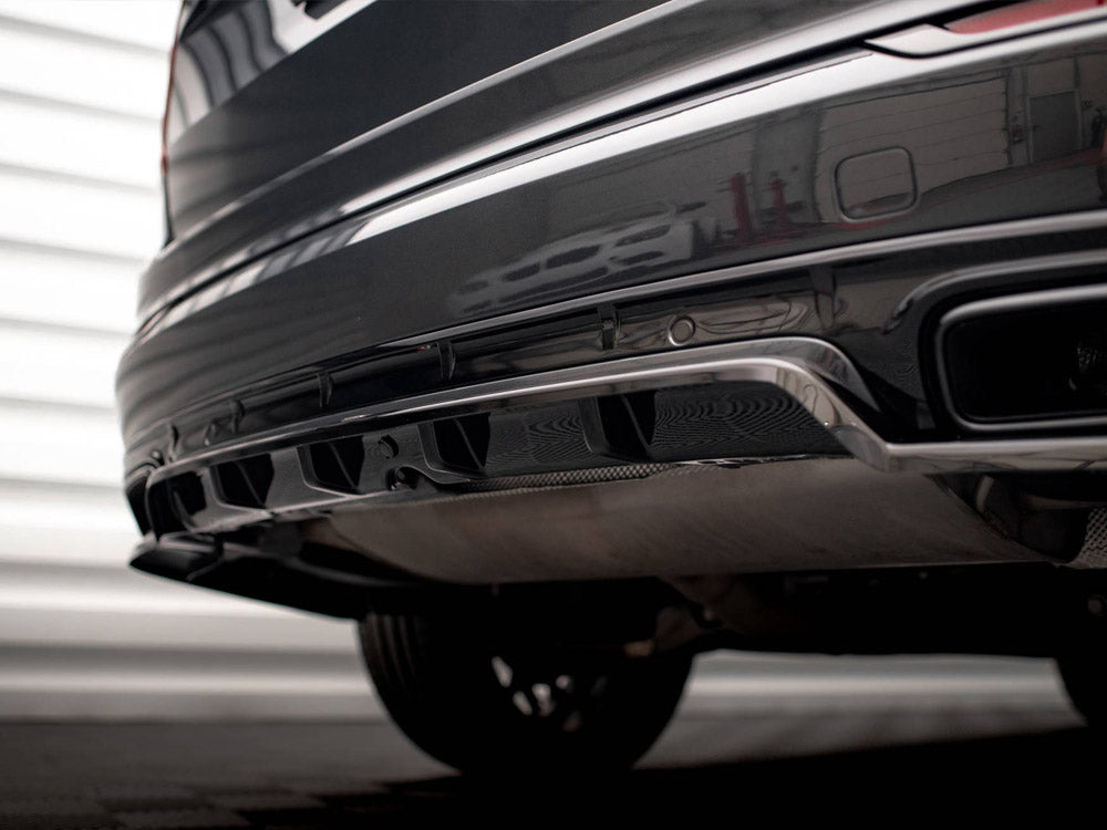 Maxton Design Rear Diffuser (Vertical Bars) for Volvo XC90 Mk2 R-Design (VO-XC90-2F-RDESIGN-RD1G+RD2G) - 6