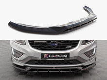 Maxton Design Front Splitter for Volvo XC60 Mk1 Facelift R-Design (VO-XC60-1F-RDESIGN-FD1G+FD1RG) - 1