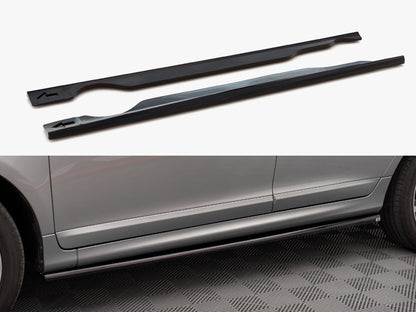 Maxton Design Side Skirts for Volvo XC60 Mk1 Facelift R-Design (VO-XC60-1F-RDESIGN-SD1G) - 1