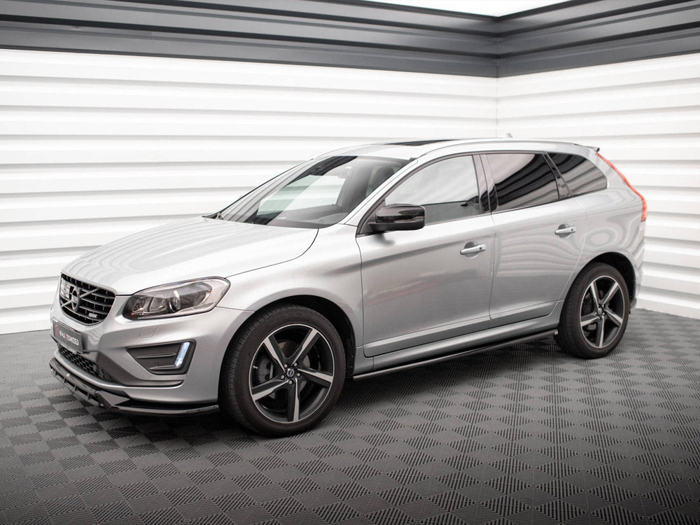 Maxton Design Side Skirts for Volvo XC60 Mk1 Facelift R-Design (VO-XC60-1F-RDESIGN-SD1G) - 2