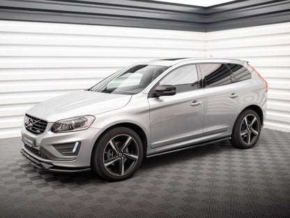 Maxton Design Side Skirts for Volvo XC60 Mk1 Facelift R-Design (VO-XC60-1F-RDESIGN-SD1G) - 2