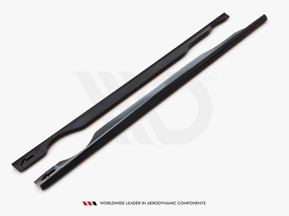 Maxton Design Side Skirts for Volvo XC60 Mk1 Facelift R-Design (VO-XC60-1F-RDESIGN-SD1G) - 5