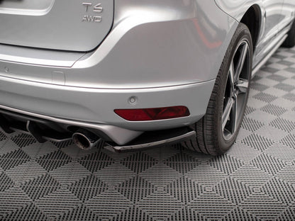 Maxton Design Rear Side Splitters (Rear Spats) for Volvo XC60 Mk1 Facelift R-Design (VO-XC60-1F-RDESIGN-RSD1G) - 3