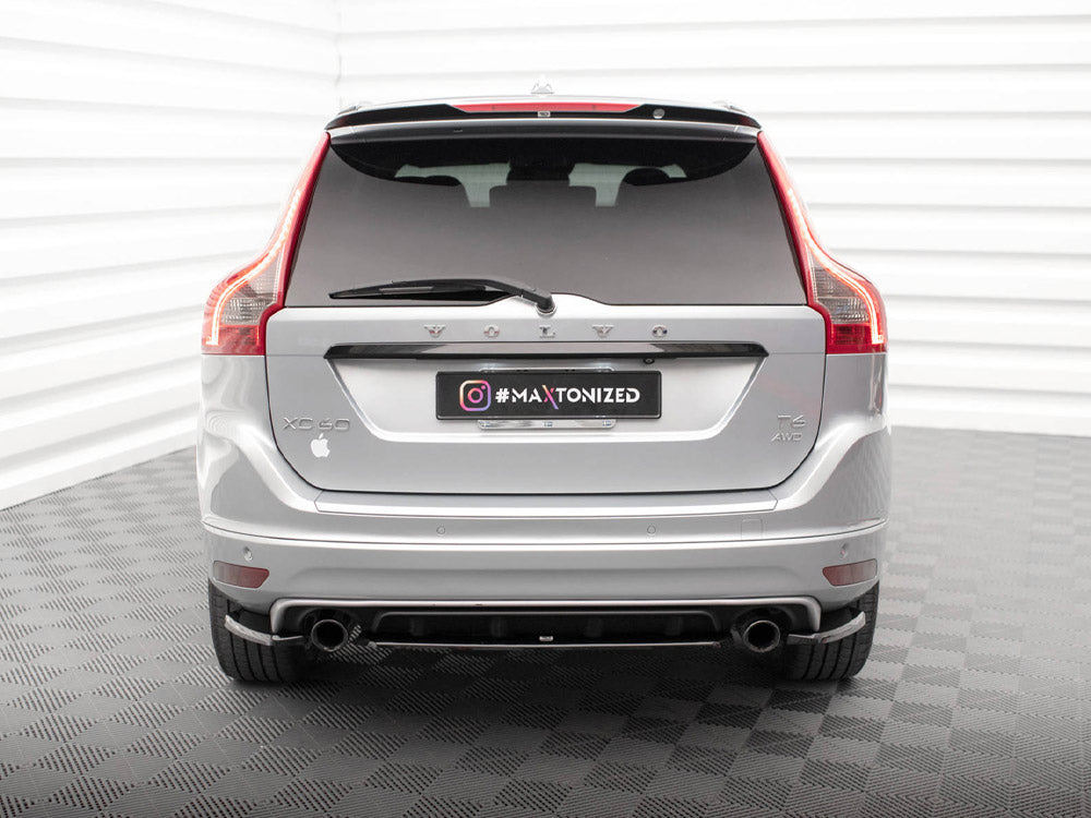 Maxton Design Central Rear Diffuser for Volvo XC60 Mk1 Facelift R-Design (VO-XC60-1F-RDESIGN-RD1G) - 2