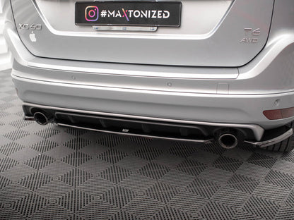 Maxton Design Central Rear Diffuser for Volvo XC60 Mk1 Facelift R-Design (VO-XC60-1F-RDESIGN-RD1G) - 3