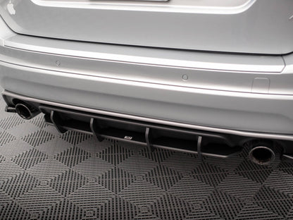 Maxton Design Street Pro Rear Diffuser for Volvo XC60 Mk1 Facelift R-Design (VOXC601FRDESIGNCNC-RS1B) - 4