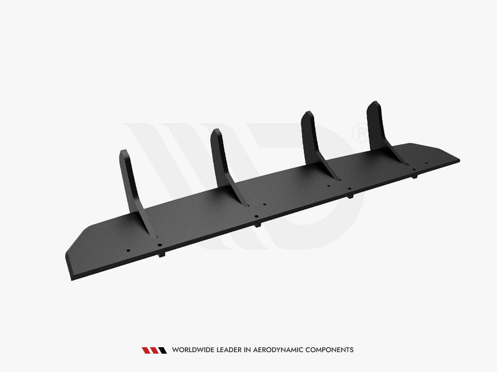 Maxton Design Street Pro Rear Diffuser for Volvo XC60 Mk1 Facelift R-Design (VOXC601FRDESIGNCNC-RS1B) - 7