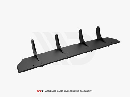 Maxton Design Street Pro Rear Diffuser for Volvo XC60 Mk1 Facelift R-Design (VOXC601FRDESIGNCNC-RS1B) - 7