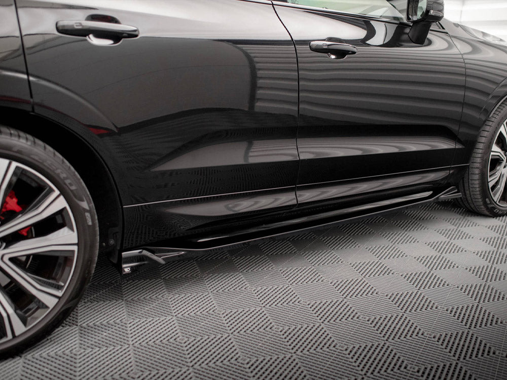 Maxton Design Side Skirts for Volvo XC60 Mk2 Facelift R-Design (VO-XC60-2F-RDESIGN-SD1G) - 3