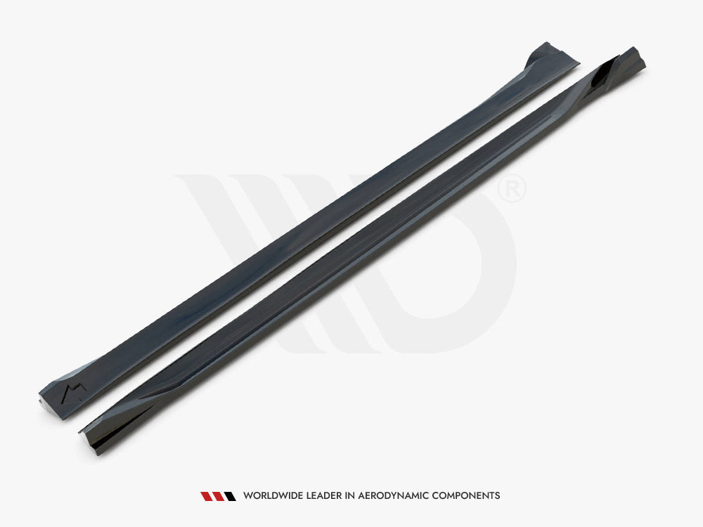 Maxton Design Side Skirts for Volvo XC60 Mk2 Facelift R-Design (VO-XC60-2F-RDESIGN-SD1G) - 5