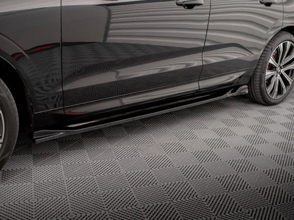Maxton Design Side Skirts for Volvo XC60 Mk2 Facelift R-Design (VO-XC60-2F-RDESIGN-SD1G) - 4