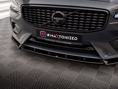 Maxton Design Front Splitter for Volvo V90 / S90 R-Design (VO-V90-2-RDESIGN-FD1G) - 4
