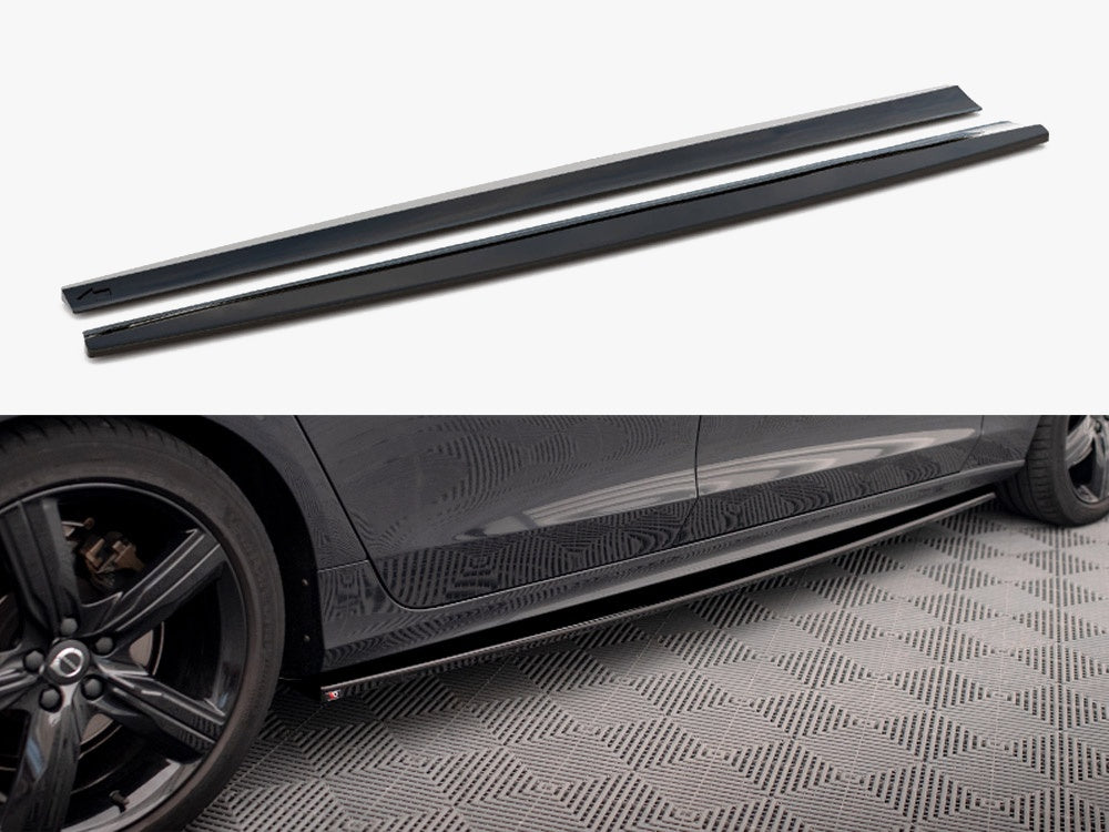 Maxton Design Side Skirts for Volvo V90 / S90 R-Design (VO-V90-2-RDESIGN-SD1G) - 1