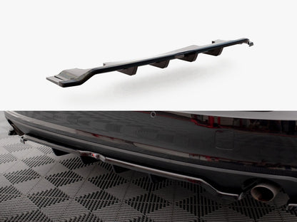 Maxton Design Rear Diffuser V2 (Vertical Bars) for Volvo V90 / S90 (VO-V90-2-RD2G+RD1G) - 1