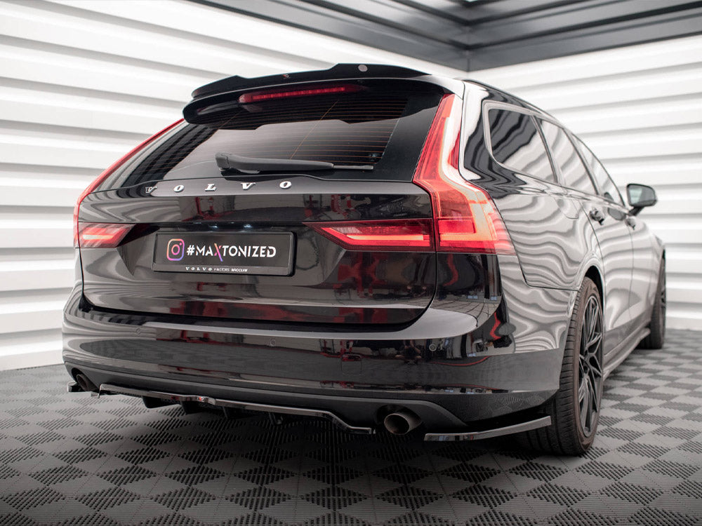 Maxton Design Rear Side Splitters (Rear Spats) for Volvo V90 / S90 (VO-V90-2-RSD2G) - 2