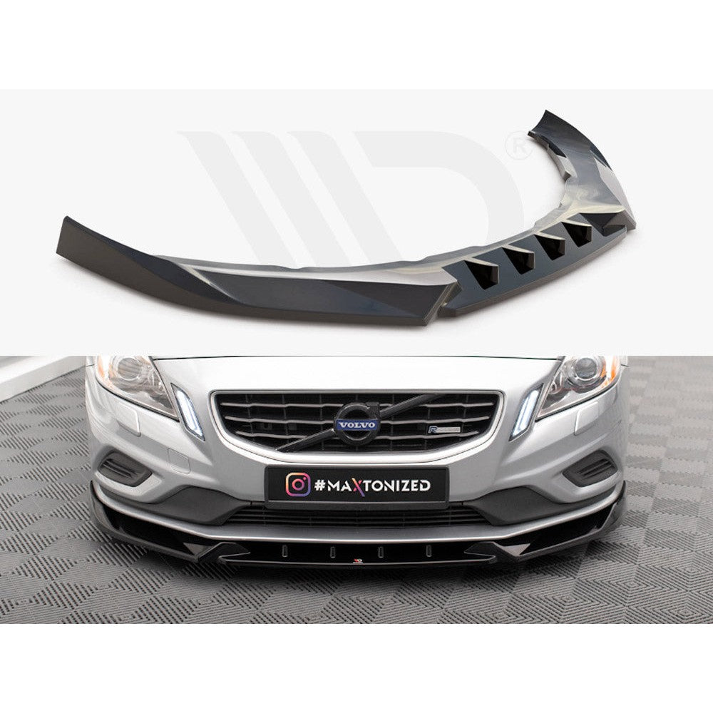 Maxton V60/S60 2010-2013 R-Design Front Splitter V1