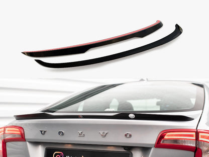 Maxton Design Spoiler Cap for Volvo S60 Mk2 R-Design (VO-S60-2-RDESIGN-CAP1G) - 1