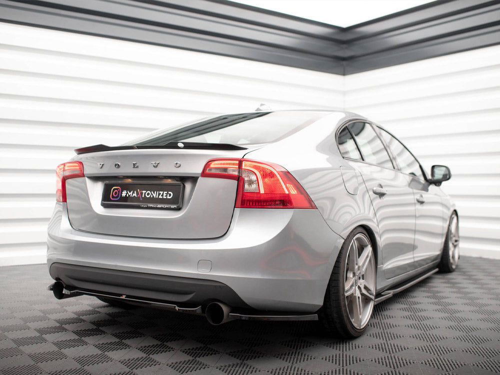 Maxton Design Spoiler Cap for Volvo S60 Mk2 R-Design (VO-S60-2-RDESIGN-CAP1G) - 2