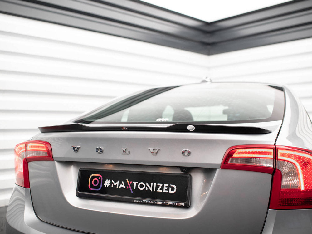 Maxton Design Spoiler Cap for Volvo S60 Mk2 R-Design (VO-S60-2-RDESIGN-CAP1G) - 3