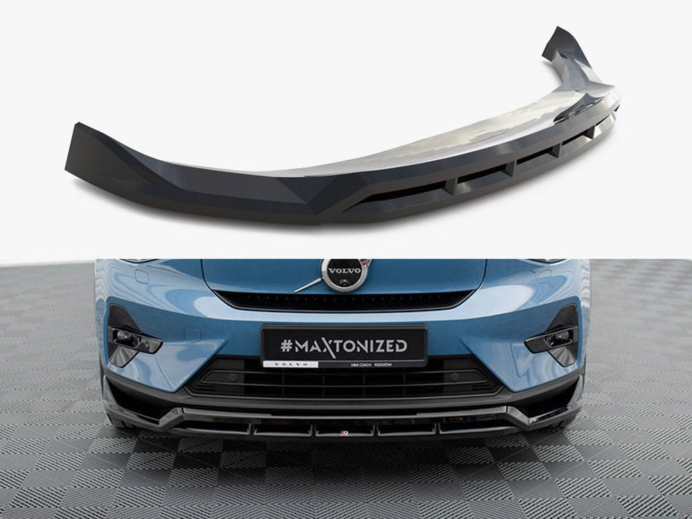 Maxton Design Front Splitter for Volvo C40 (VO-C40-1-FD1G+FD1RG) - 1