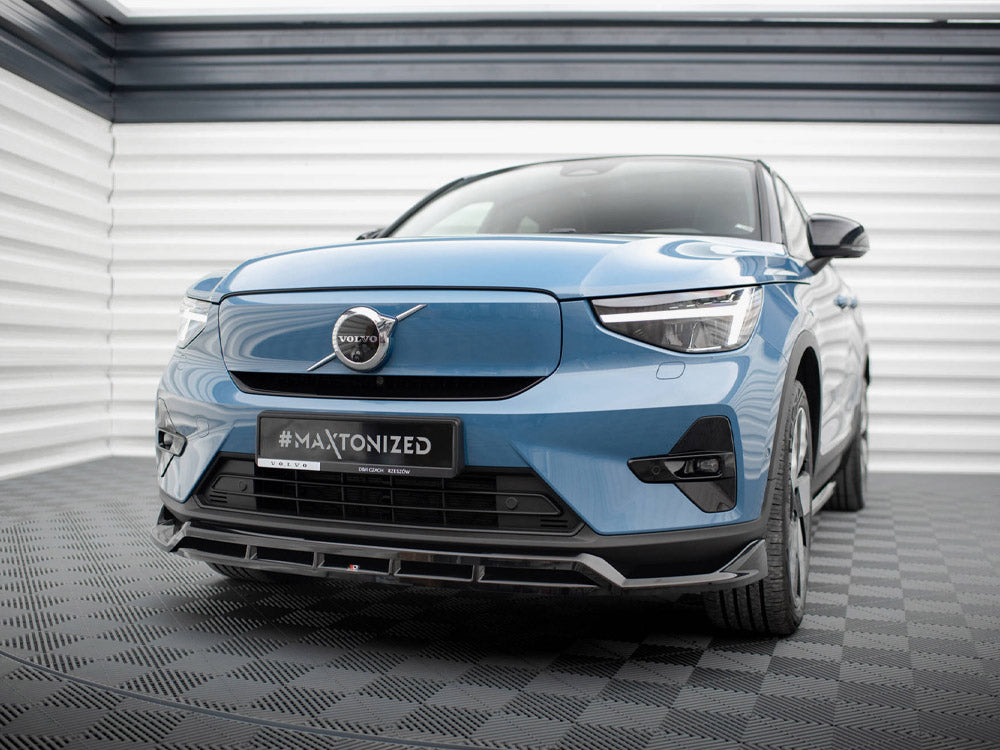 Maxton Design Front Splitter for Volvo C40 (VO-C40-1-FD1G+FD1RG) - 2