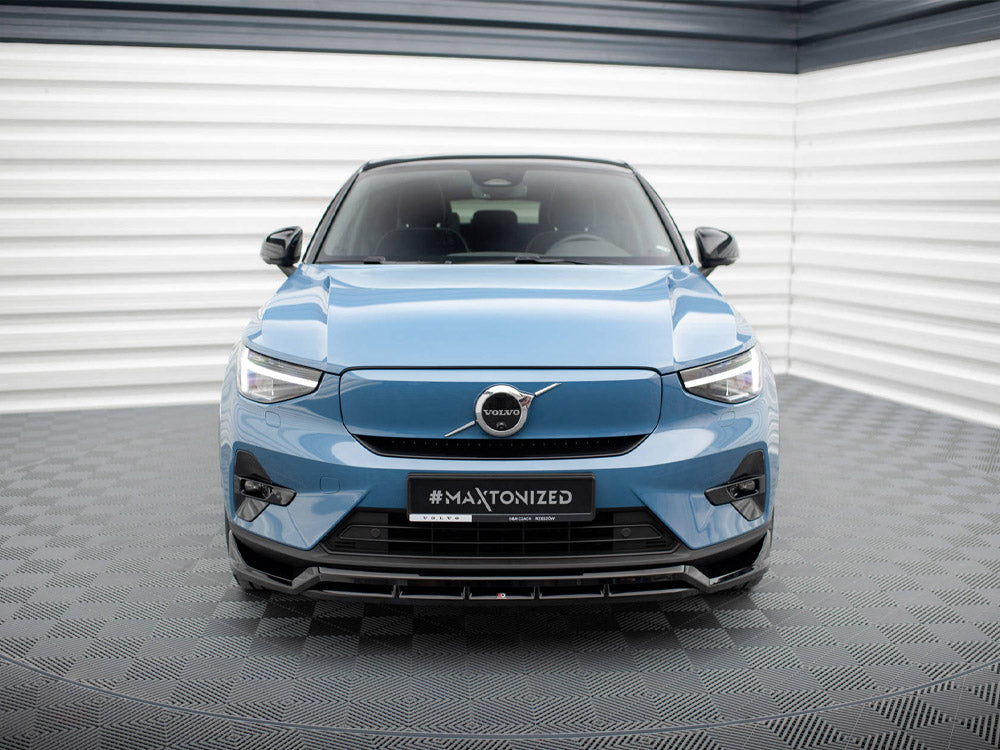 Maxton Design Front Splitter for Volvo C40 (VO-C40-1-FD1G+FD1RG) - 3